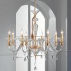 Фабрика Lumen Arte | Ermione 5010 - светильники, люстры и бра из Италии | Купить люстру в Москве - Lumiera.ru — Ermione 5010/8L (Тип A)