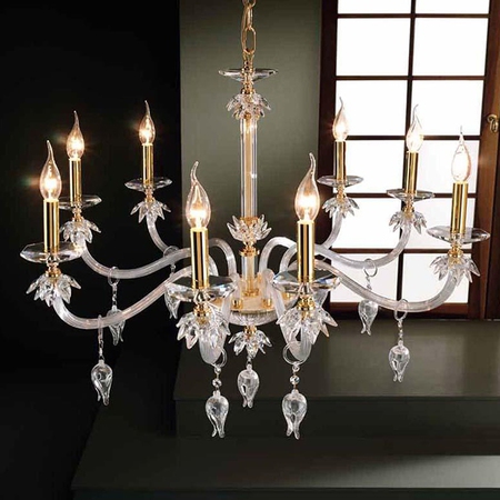 Фабрика Lumen Arte Подвесная люстра Люстра Cassiopea 1000 8L 290 400 руб.